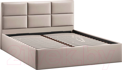 Двуспальная кровать ТриЯ Стелла Тип 1 c ПМ 160x200