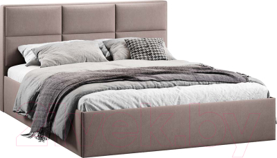 Двуспальная кровать ТриЯ Стелла Тип 1 c ПМ 160x200 - фото