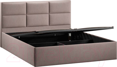 Двуспальная кровать ТриЯ Стелла Тип 1 c ПМ 160x200