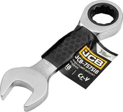 Гаечный ключ JCB Трещоточный / 757S18 - фото