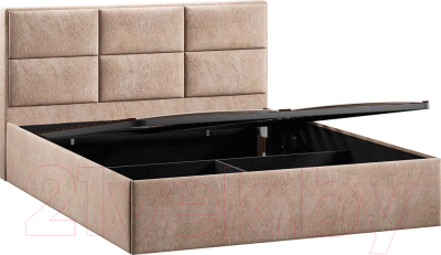 Двуспальная кровать ТриЯ Стелла Тип 1 c ПМ 160x200