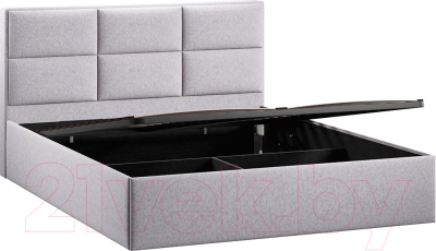 Двуспальная кровать ТриЯ Стелла Тип 1 c ПМ и заглушиной 160x200