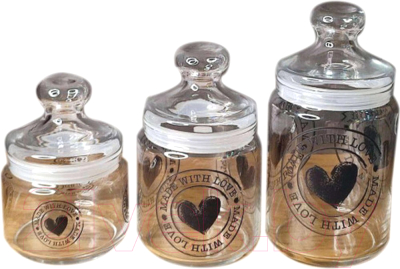 Набор емкостей для хранения Luminarc Made With Love V6764 - фото