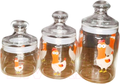 Набор емкостей для хранения Luminarc Paule V6767 - фото