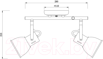 Спот Arte Lamp Jovi Bianco A1677PL-2WH