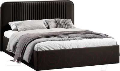 Двуспальная кровать ТриЯ Тиффани Тип 1 c ПМ 160x200 - фото