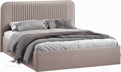 Двуспальная кровать ТриЯ Тиффани Тип 1 c ПМ 160x200 - фото