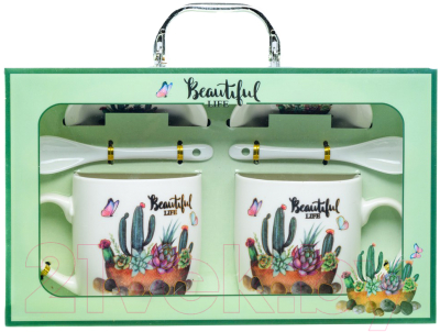 Набор для чая/кофе Белбогемия Кактус 30538082 / 107369 - фото