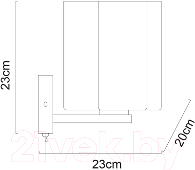 Бра Arte Lamp Serenata A3479AP-1CC