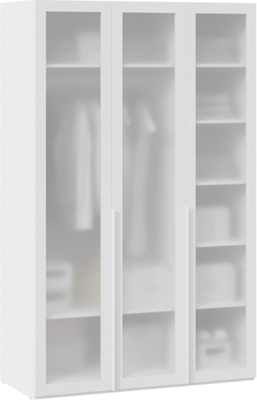 Шкаф ТриЯ Порто СМ-393.07.117 с 3 стеклянными дверями - фото