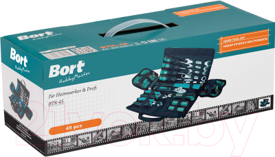 Универсальный набор инструментов Bort BTK-45