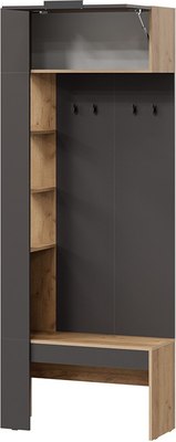 Секция в прихожую ТриЯ Асти Комбинированная НМ