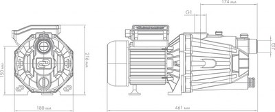 Поверхностный насос Джилекс Джамбо 70/50 Ч (2.0) / 3007