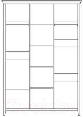 Шкаф Гомельдрев Эльза ГМ 8813