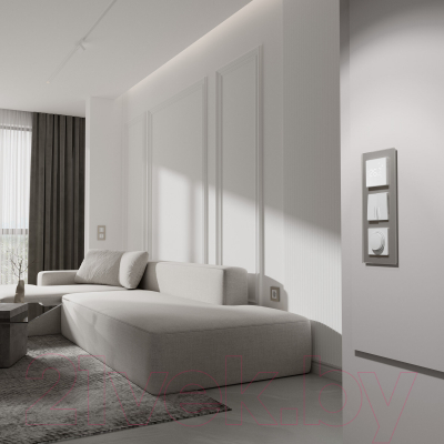 Рамка для выключателей и розеток Werkel Senso W0033117