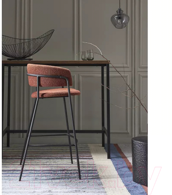 Стул барный Bergenson Bjorn Helning / BB0000661 (терракотовый)