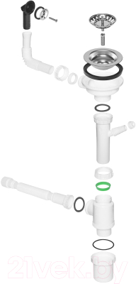 Мойка кухонная Wisent WA03-16