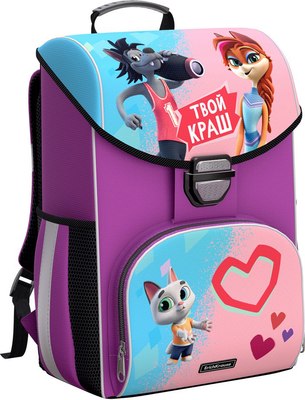 Школьный рюкзак Erich Krause ErgoLine 15L Ну, погоди! Каникулы. Краш / 62550 - фото