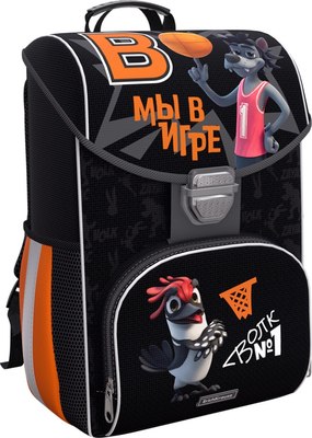 Школьный рюкзак Erich Krause ErgoLine 15L Ну, погоди! Каникулы. Баскетбол / 62551 - фото