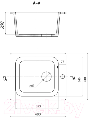 Мойка кухонная Wisent WA10-11