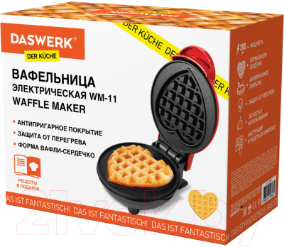 Вафельница Daswerk WM-11 / 455657