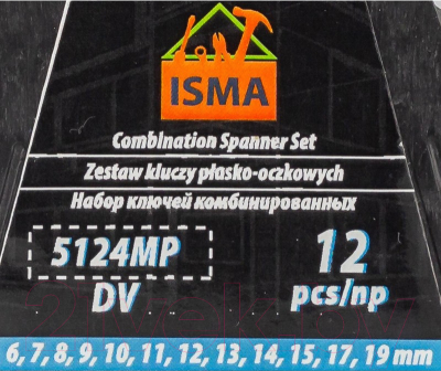 Набор ключей ISMA 5124MP DV