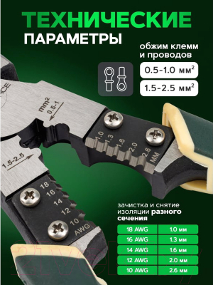 Плоскогубцы RockForce RF-611M215