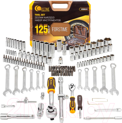 Универсальный набор инструментов Forstime FT-41252-5 - фото