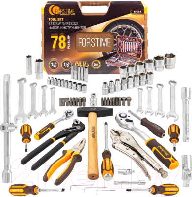 Универсальный набор инструментов Forstime FT-4782-5 - фото