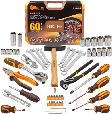 Универсальный набор инструментов Forstime FT-4602-5 - фото