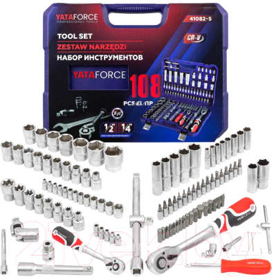 Универсальный набор инструментов Yataforce YF-41082-5 - фото
