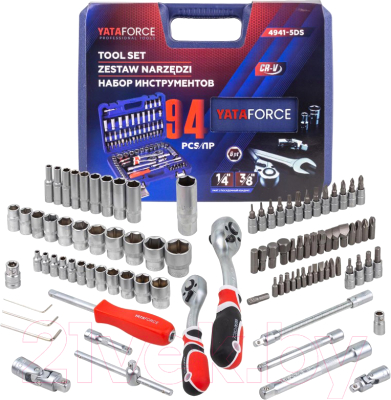Универсальный набор инструментов Yataforce YF-4941-5DS - фото