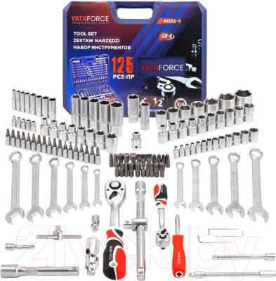Универсальный набор инструментов Yataforce YF-41252-5 - фото