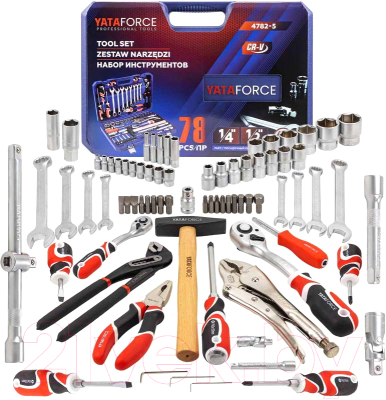 Универсальный набор инструментов Yataforce YF-4782-5 - фото