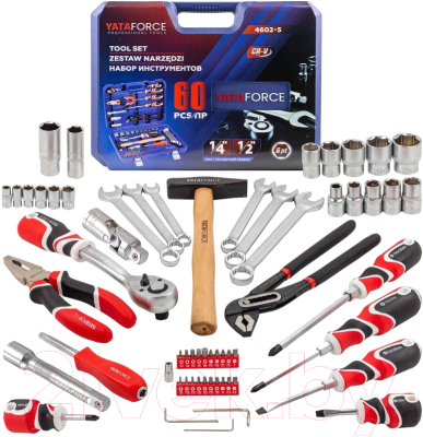 Универсальный набор инструментов Yataforce YF-4602-5 - фото