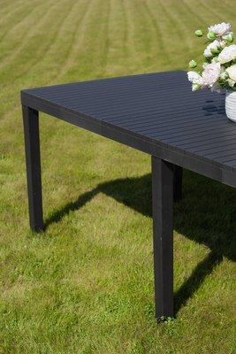Стол садовый Ipae Progarden Indo / IND012AN (антрацит)