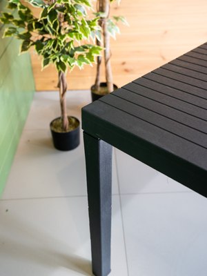 Стол пластиковый Ipae Progarden Palau / PAL016AN (антрацит)