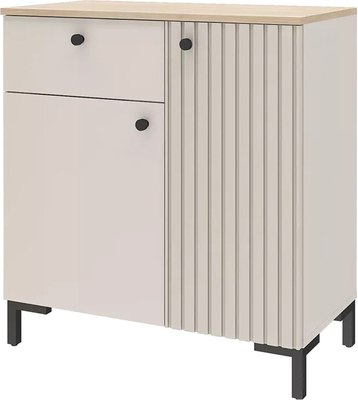 Тумба Stolline Тоскана с ящиком / 535.02 (кашемир серый) - фото