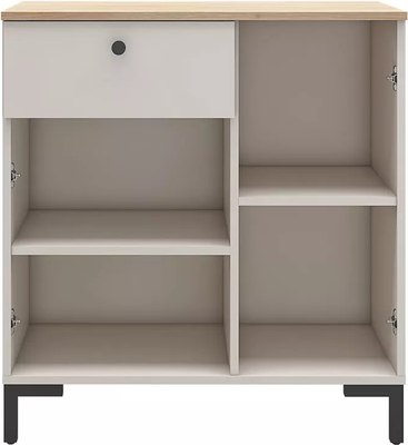 Тумба Stolline Тоскана с ящиком / 535.02 (кашемир серый)