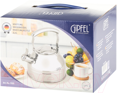 Чайник со свистком Gipfel 1128