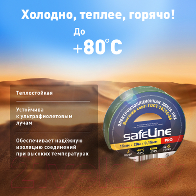 Набор изолент Safeline 15/20