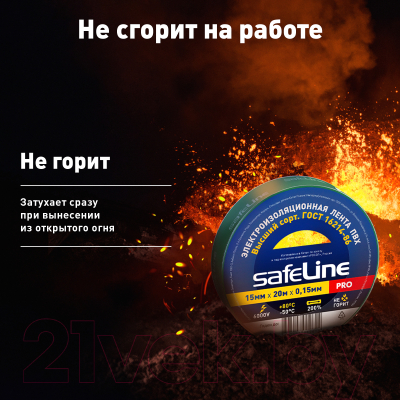 Набор изолент Safeline 15/20
