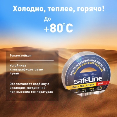 Набор изолент Safeline 15/20