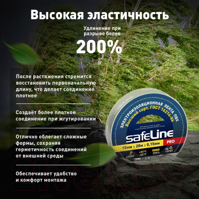 Набор изолент Safeline 15/20
