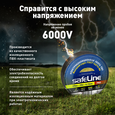 Набор изолент Safeline 19/25