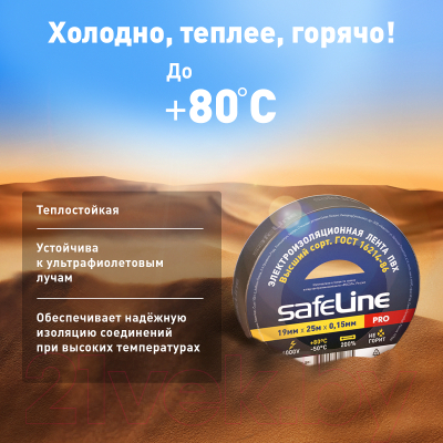 Набор изолент Safeline 19/25