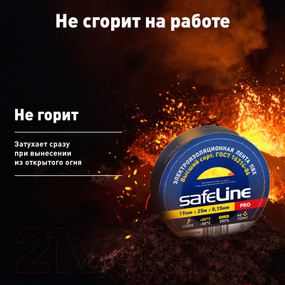Набор изолент Safeline 19/25