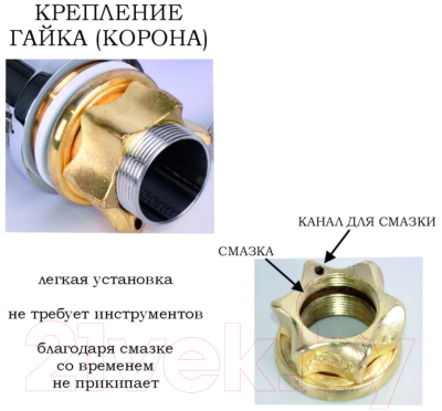 Смеситель G.Lauf ZOK1-A036YB