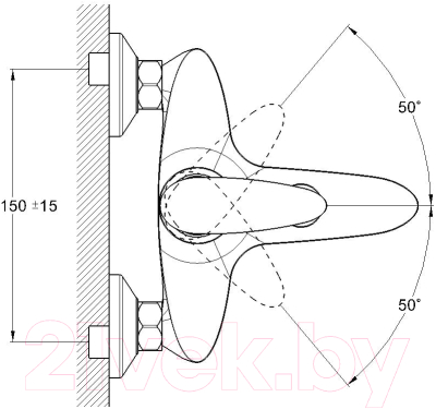 Смеситель G.Lauf LOT3-A010
