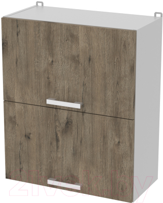 Шкаф навесной для кухни Интерлиния Компо ВШ60-720-2дг - фото